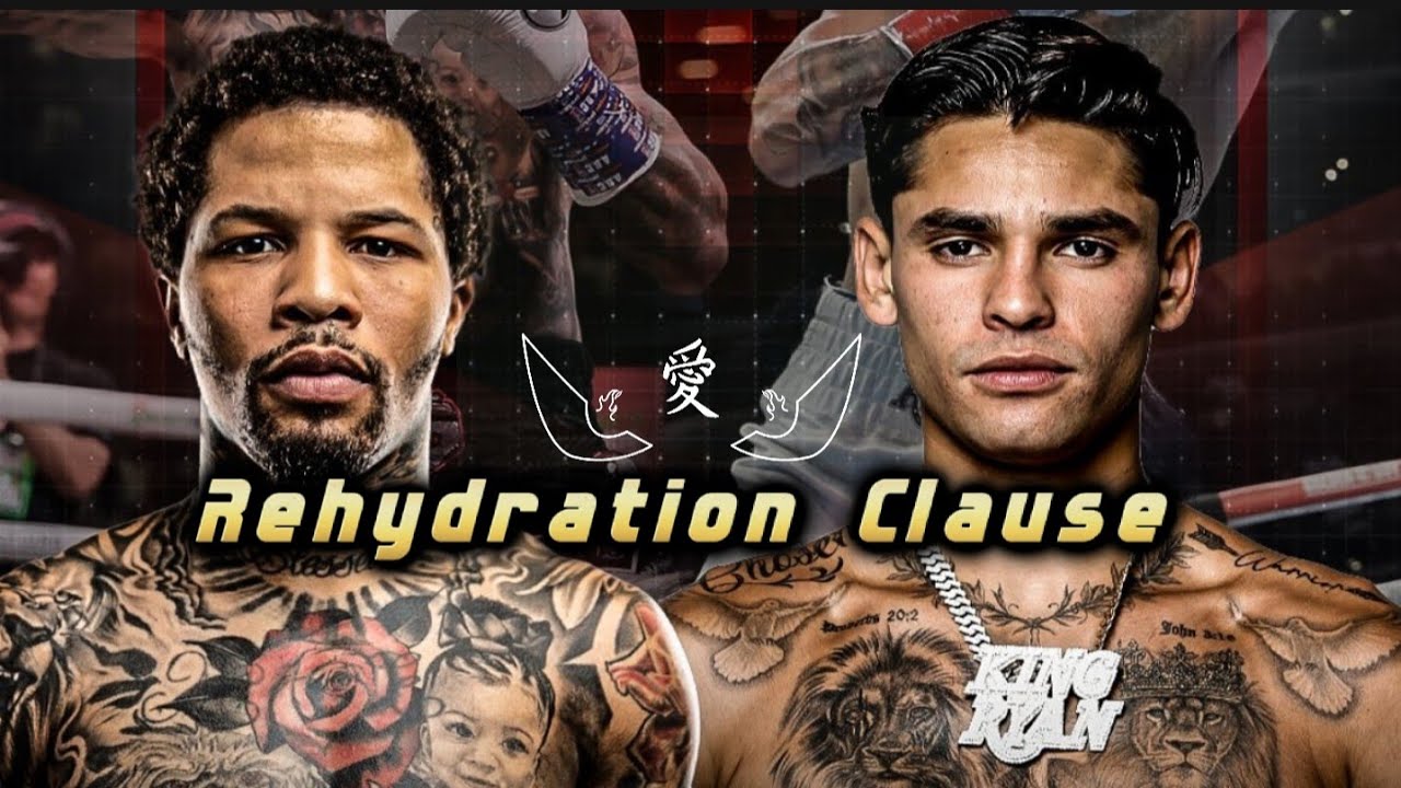 Tank Davis rehydration clause on Ryan Garcia