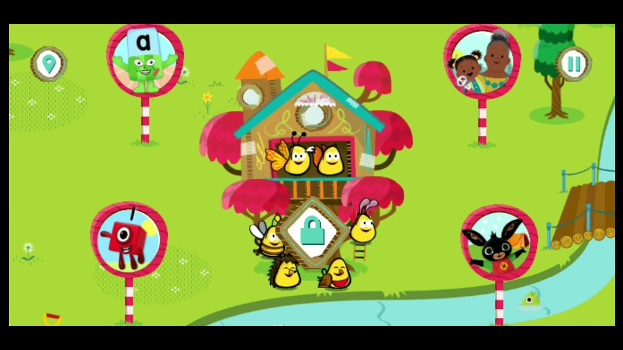 New CBeebies logo on Go Explore app