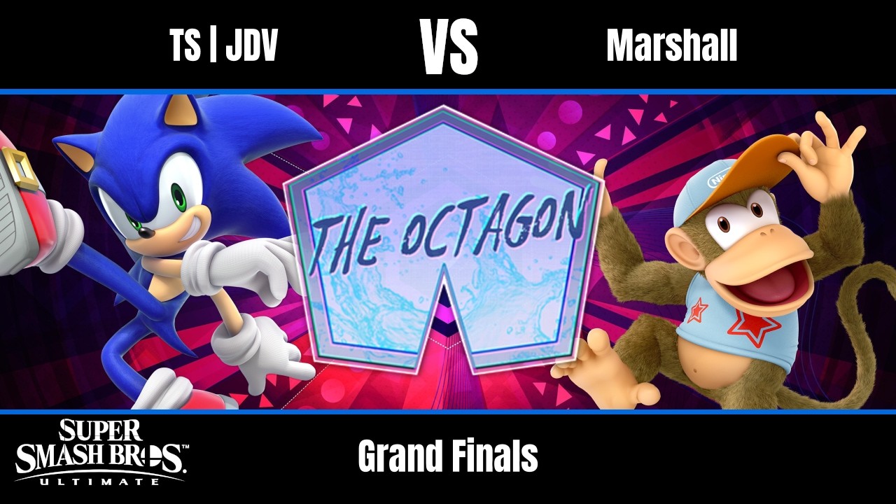 TS | JDV (Sonic) vs Marshall (Diddy Kong) - Ultimate Grand Finals - Octagon #147