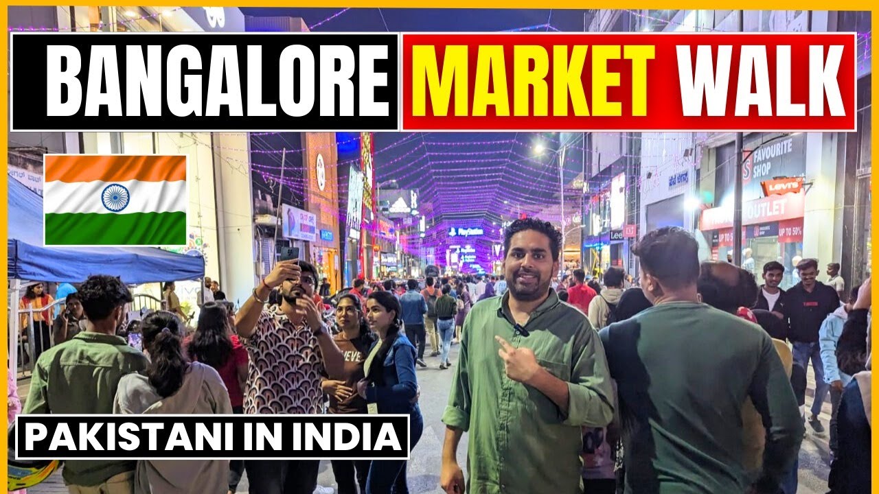 Brigade Road Bengaluru | Bengaluru Street | Pakistani in India