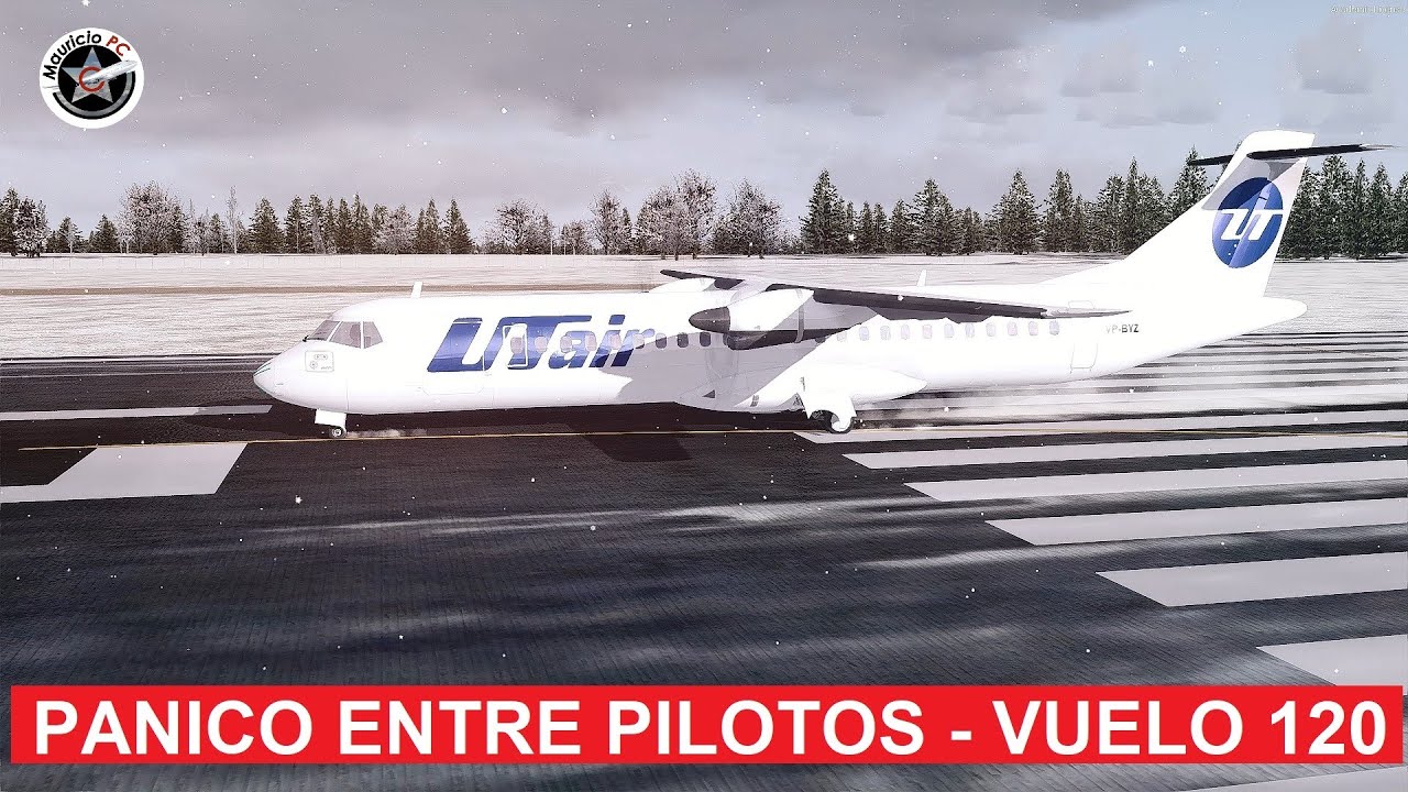 Pilotos entran en pánico al despegar - Utair Aviation 120