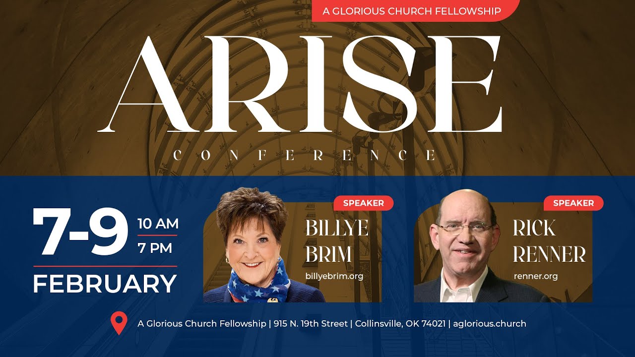 ARISE CONFERENCE 2025 | Billye Brim | Sunday PM | A Glorious Church