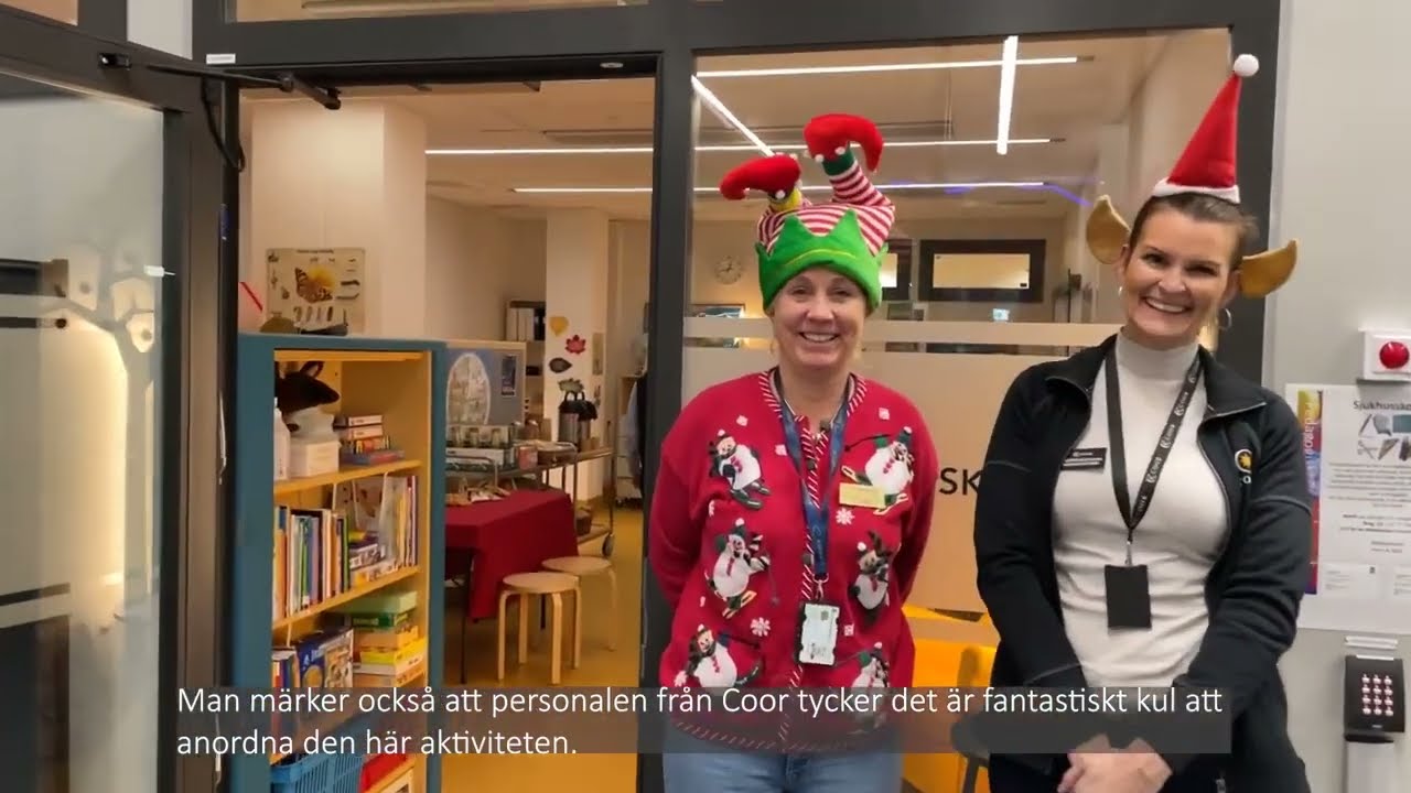 Tomtetåg på Karolinska Universitetssjukhuset i Solna   2022