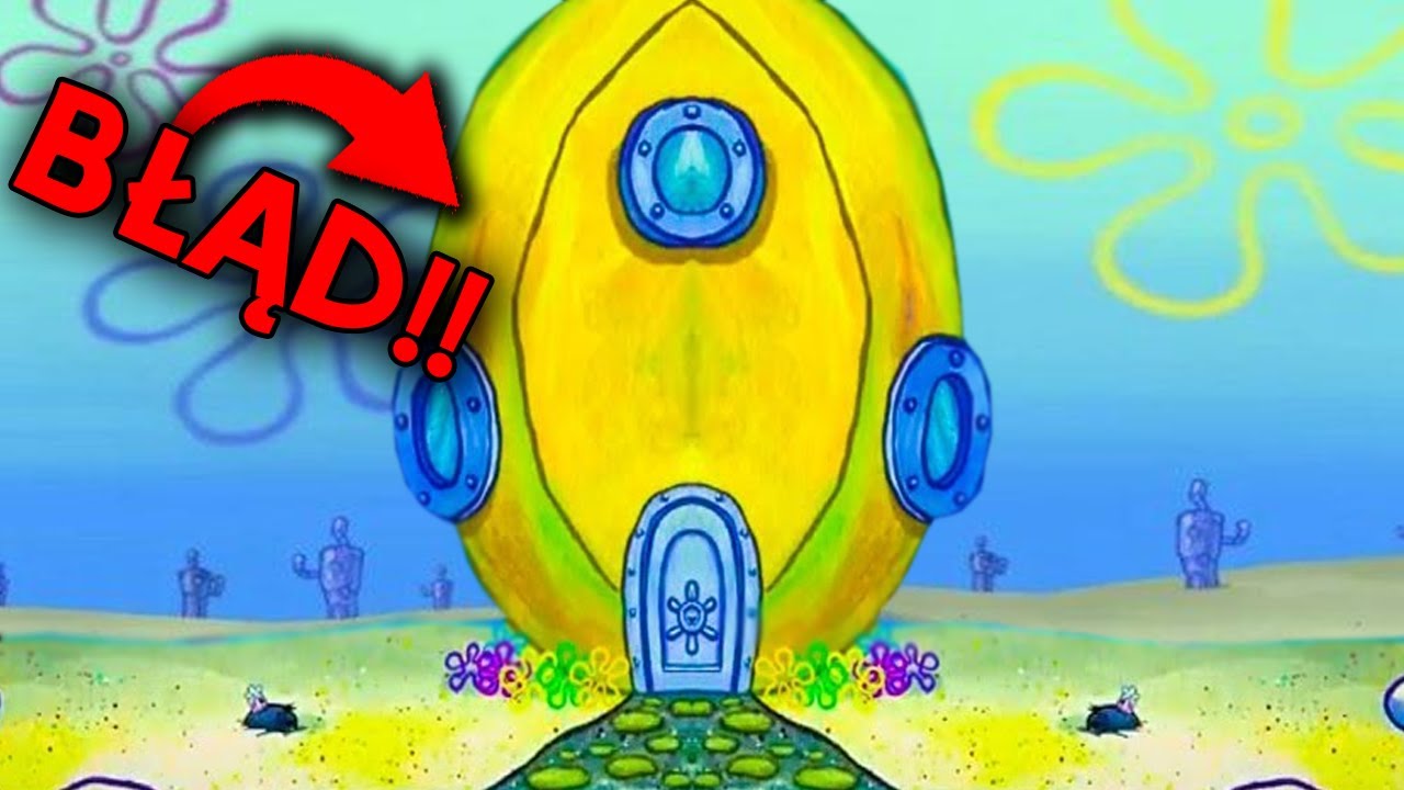BŁĘDY W SPONGEBOBIE KANCIASTOPORTYM Znalezione przez WIDZÓW!