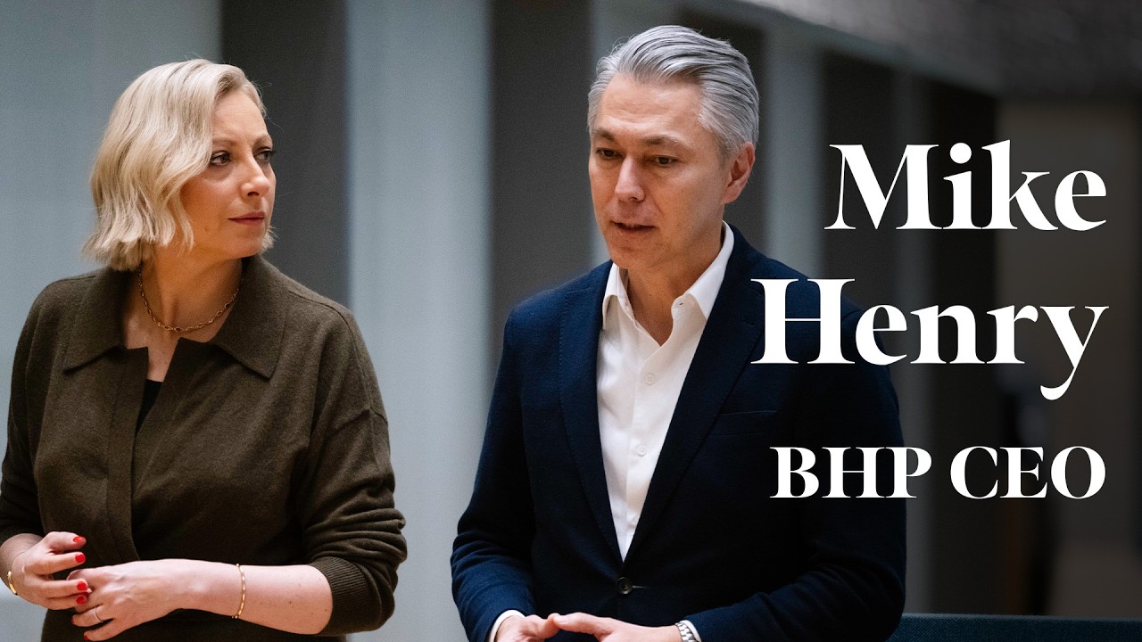 Гендиректор BHP Майк Генри: почему бум ИИ может привести к дефициту меди | Leaders с Франсин Лаккуа