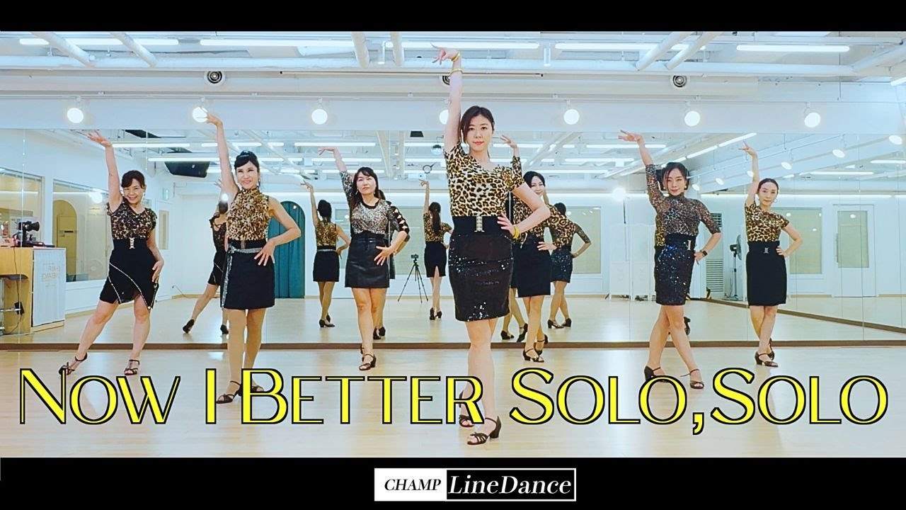 [수요중고급반] Now I Better Solo,Solo Line Dance/나우아이 배럴 솔로솔로 라인댄스