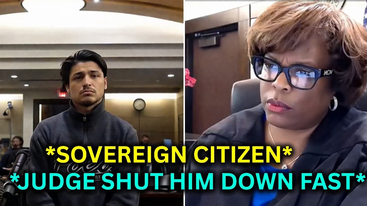 Judge EXPOSES SOVEREIGN CITIZEN IN COURT&rsquo;s Fake Legal Arguments&hellip; PLAY STUPID GAMES WIN STUPID ..