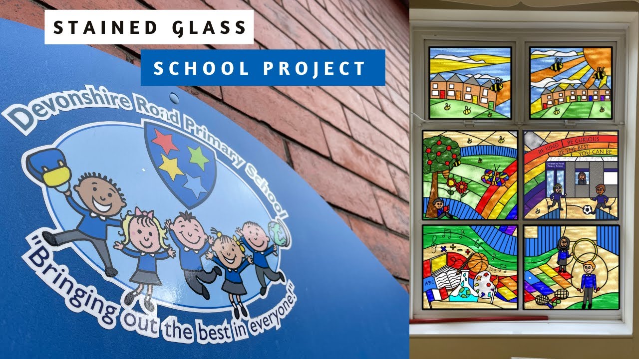 Stained Glass Primary School Art Project - Introduction Video