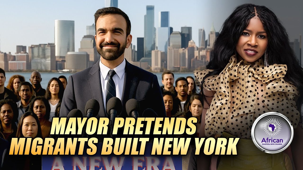 Newly Elected Mayor Zohran Mamdani FALSELY Claims Migrants Built New York