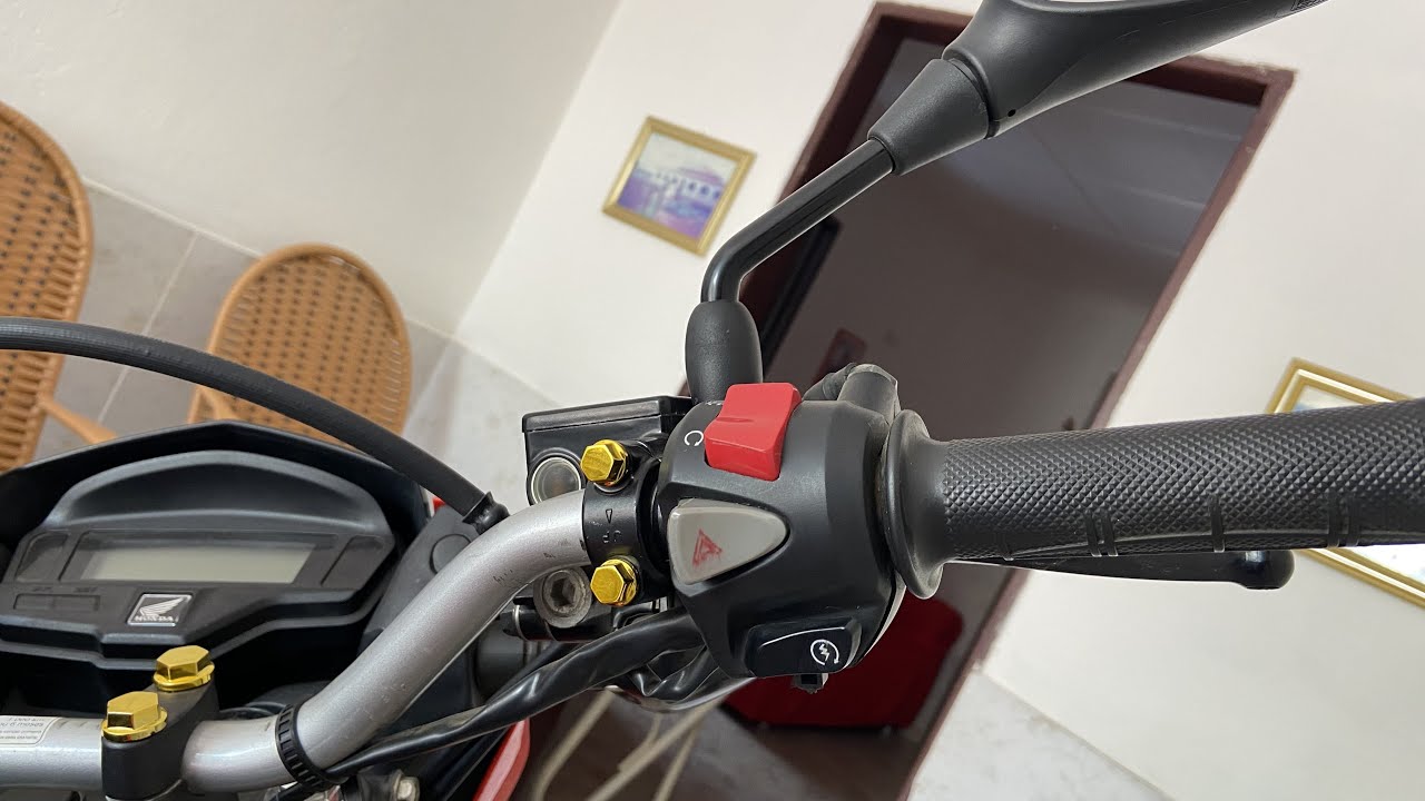 Instalação do punho de CB 500 na Bros 160 (Sem cortar nenhum fio)