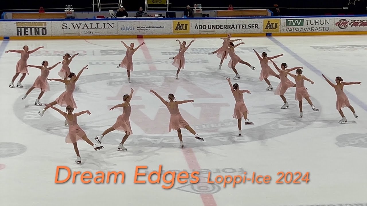 Dream Edges - Loppi-Ice 2024 Free skating - Synchronized skating