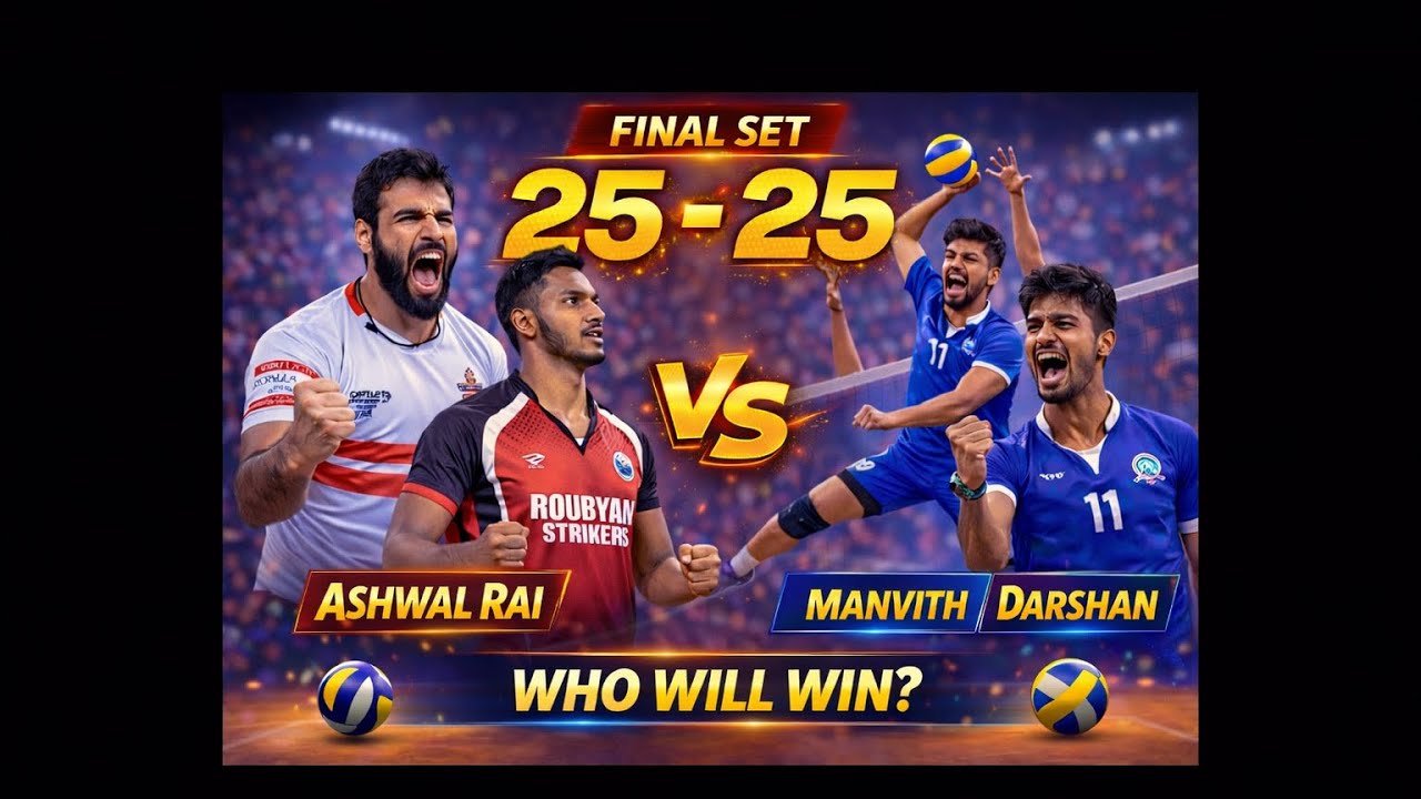 FINAL SET - 🔥 game - Ashwal Rai, Sarfraz, Savan Shetty, Nikhil , Sudhir, Manvith , Pranith Darshan 