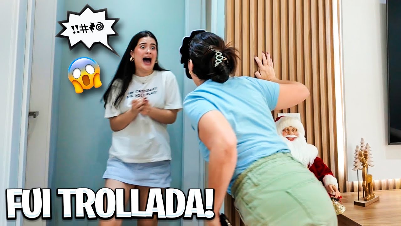 FUI TROLLADA PELA MINHA MÃE 🤭UM DIA INTEIRO COM A GENTE! 