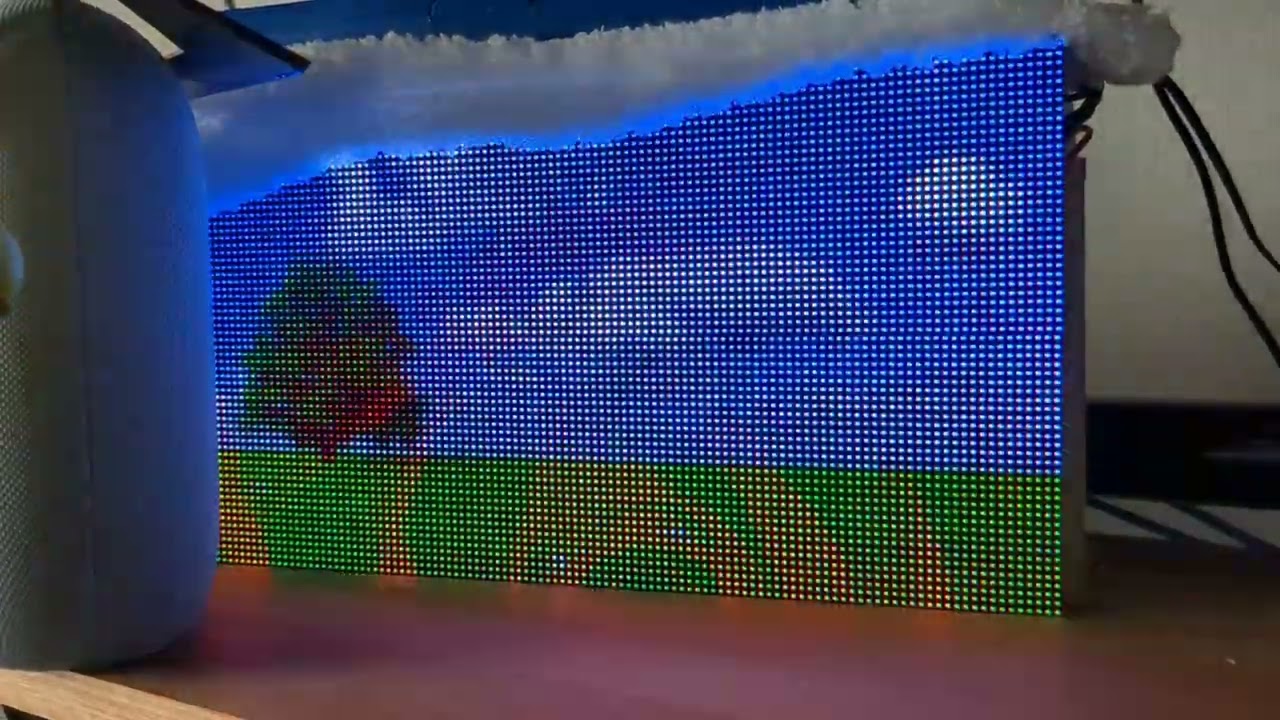 Sending pictures to a wireless Color light 5A card at about 6 fps