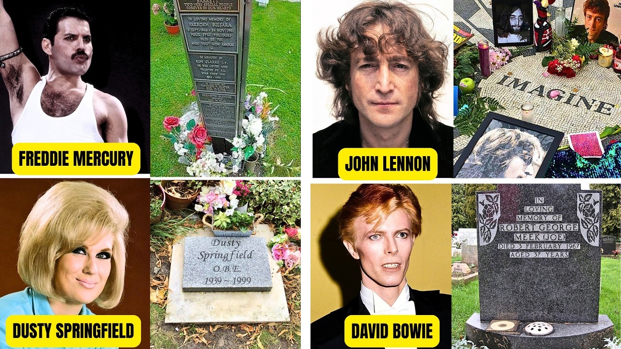 Graves of Famous British Singers | Where Are They Buried?