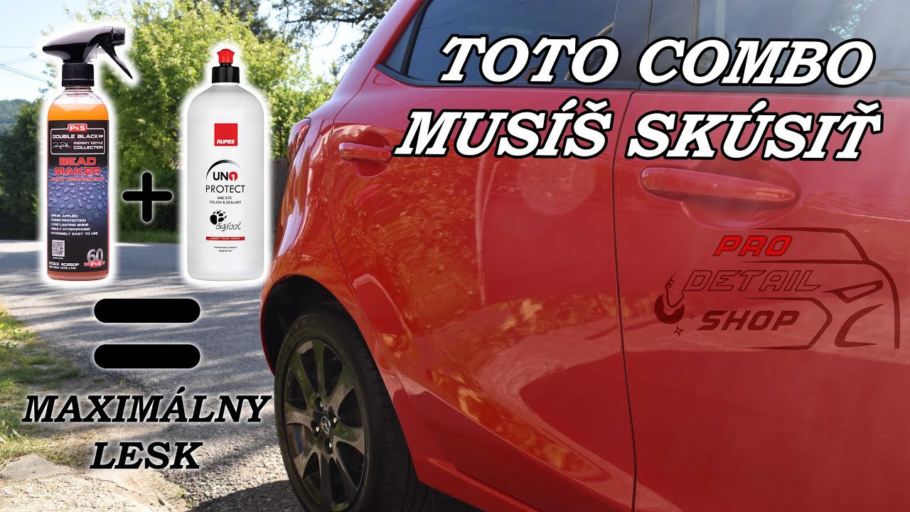 Je toto t&aacute; najlep&scaron;ia dvojka pre maxim&aacute;lny lesk? | Rupes UNO Protect + P&S Bead Maker