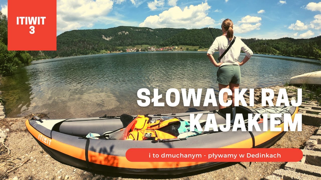 Palcmanská Maša kajakiem dmuchanym