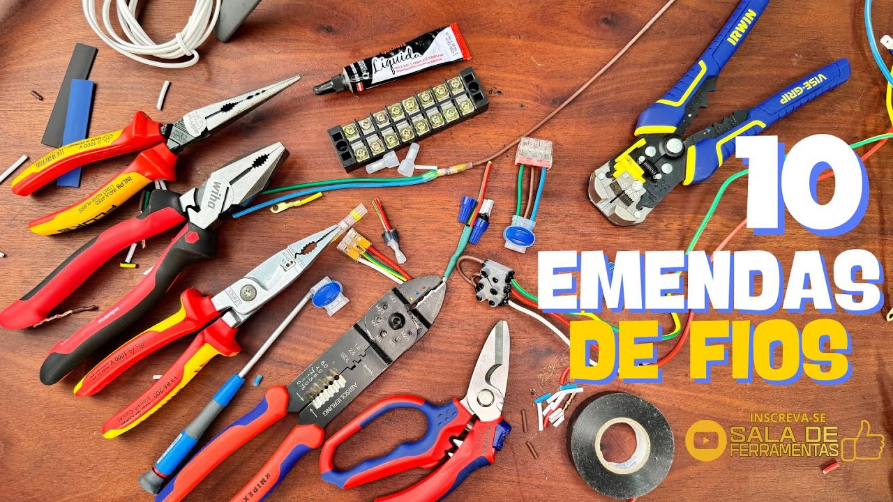 COMO EMENDAR 3 FIOS? 10 MANEIRAS TOP PARA FAZER UMA BOA EMENDA DE FIOS ELÉTRICOS #eletrica