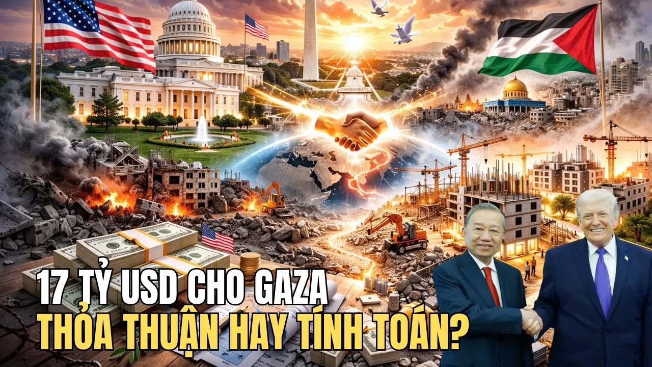 Trump – Tô Lâm Tại Washington: 17 Tỷ USD Tái Thiết Gaza Hòa Bình Hay Bàn Cờ Mới?