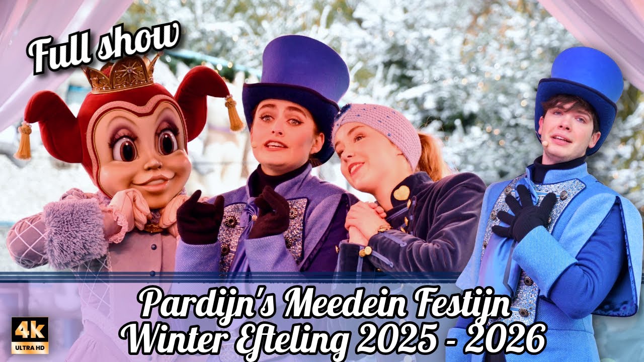 Pardijn's Meedein Festijn! - Winter Efteling 2025 - #efteling