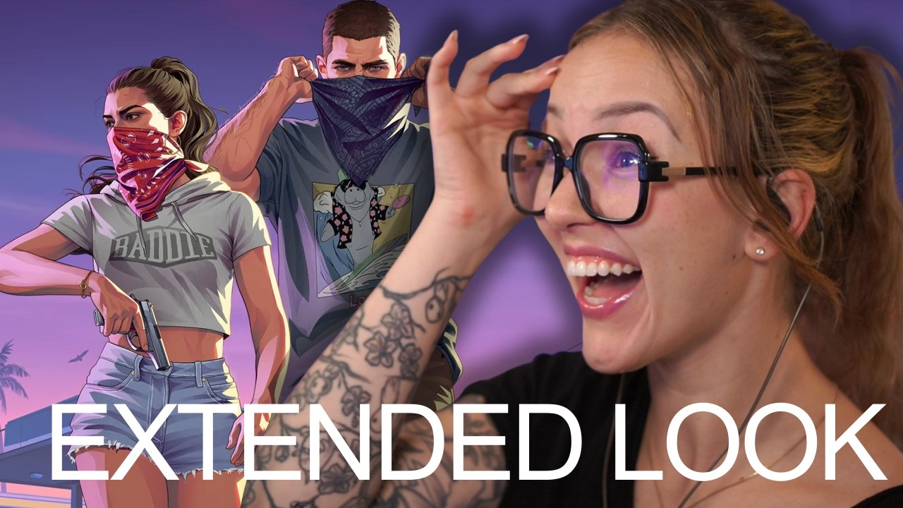 GTA VI EXTENDED LOOK REACTION 🌴🌴🌴