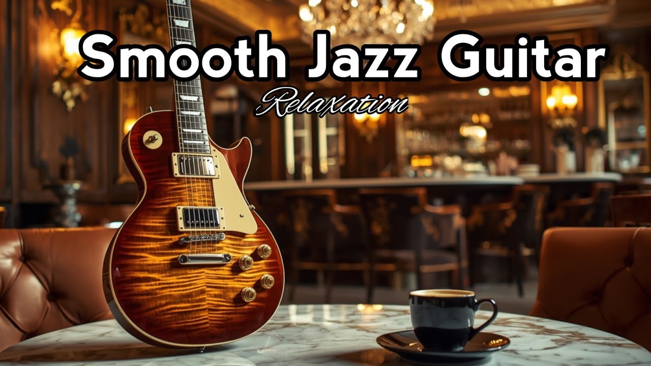 Smooth Jazz Guitar - Elegant Jazz Guitar Instrumental | Calm Background Music for Relaxation