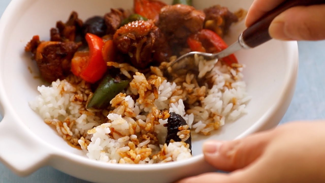Chinese Braised Chicken with Rice (Huang Men Chicken)