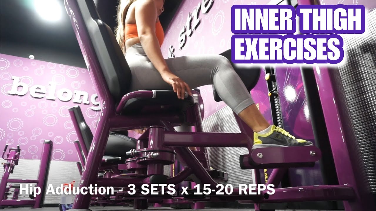 5 EXERCISES TO TARGET INNER THIGHS | Planet Fitness