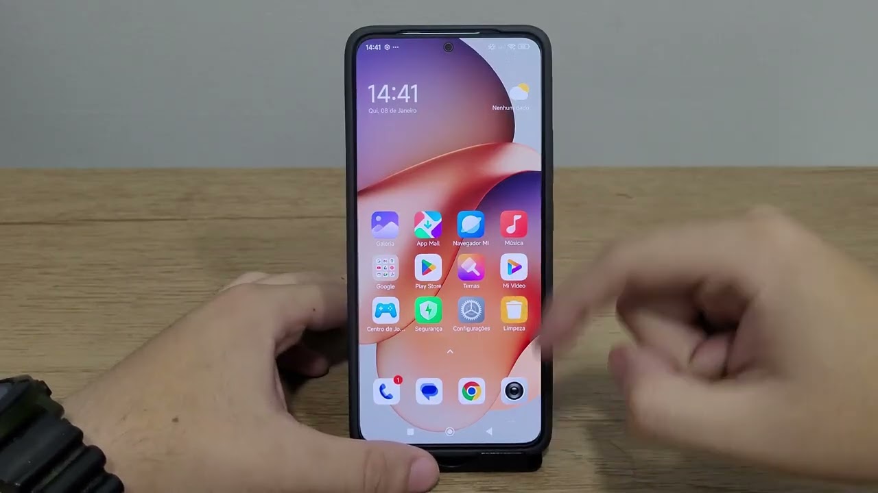 Redmi Note 12 - Como aumentar ou diminuir a Taxa de atualização