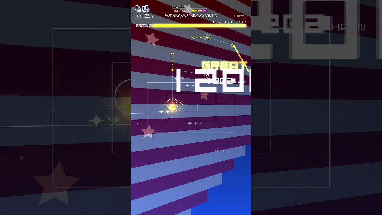 WARNING×WARNING×WARNING(HARD) FC PERFECT 【GROOVE COASTER 3EX】