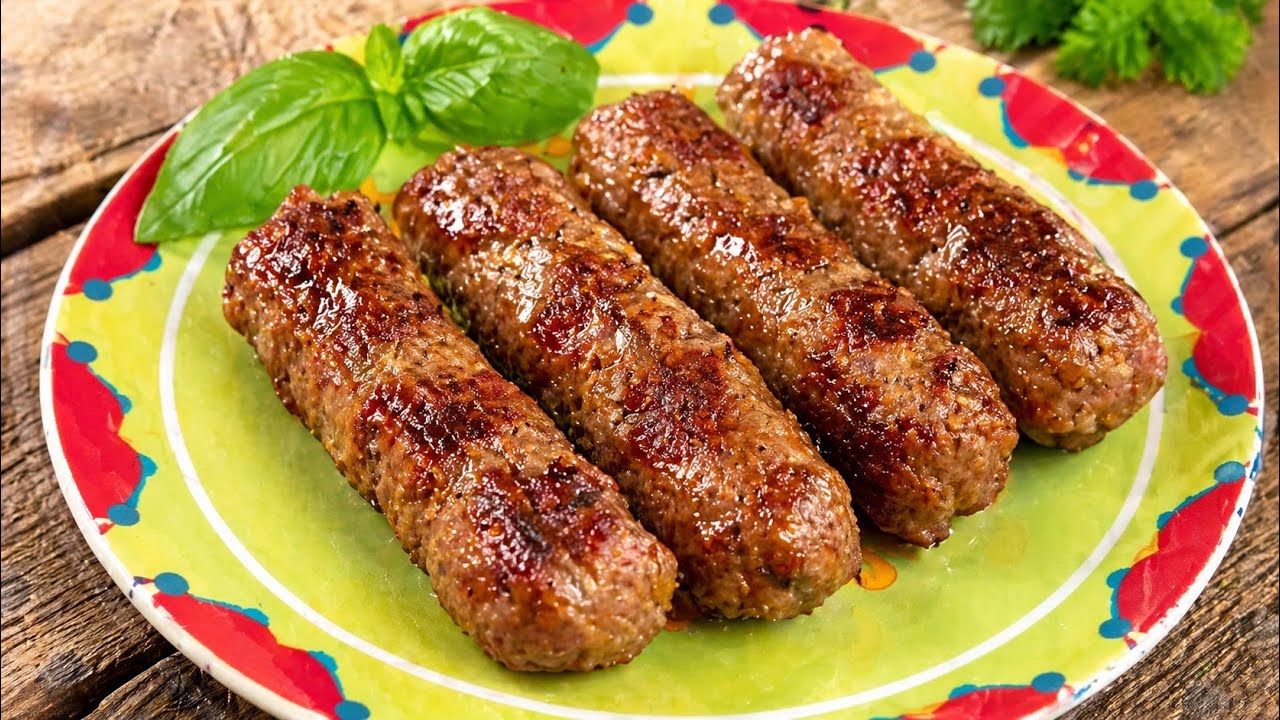 Вкуснейшие чевапчичи, которые очень легко приготовить самостоятельно. 100% оригинальный рецепт