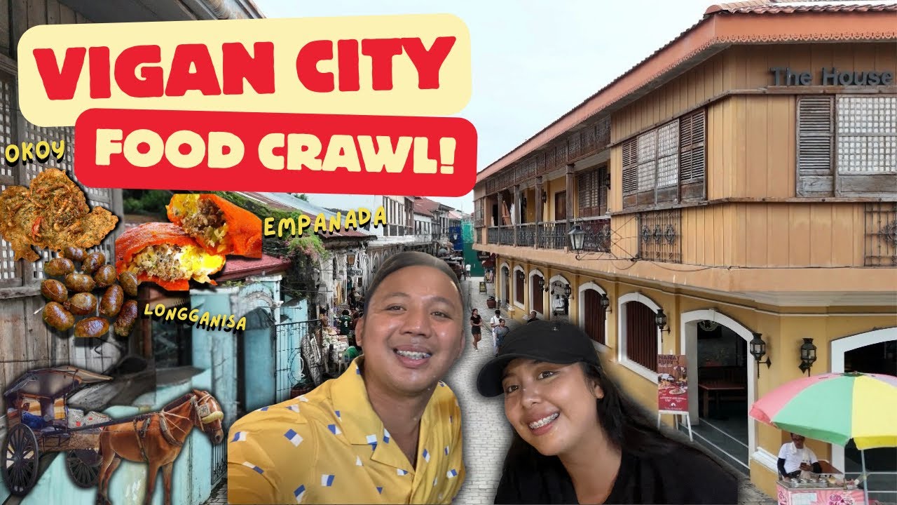 VIGAN CITY FOOD CRAWL | ILOCOS SUR, PHILIPPINES | HONDA ADV 160 | GPMoto - BYAHE TAYO