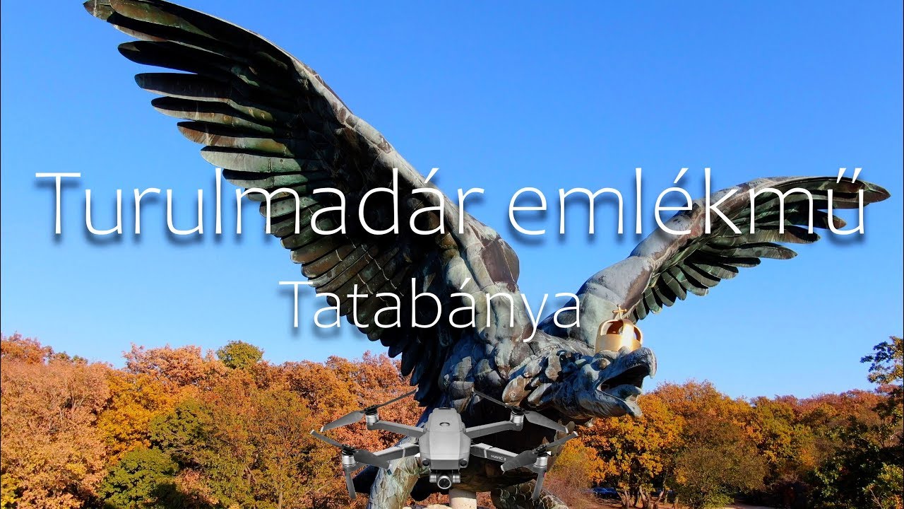 Turul-emlékmű Tatabánya 2019 - DJI Mavic 2 Zoom 4K