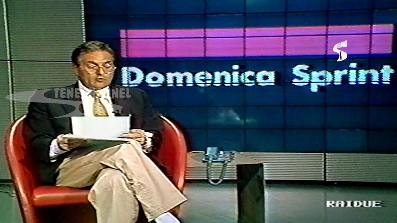 DOMENICA SPRINT FRAMMENTO DEL 31 MAGGIO 1992 I GOL DELLA SERIE B CONDUCE  GIORGIO MARTINO#CASASTENE