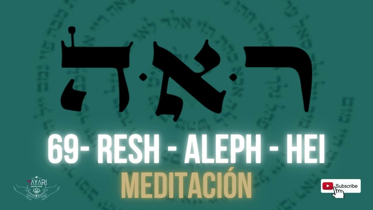 Activación del 69 Nombre de Dios: RESH - ALEPH - HEI. Mi brújula espiritual