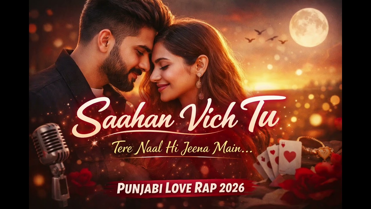 Saahan Vich Tu | Punjabi Love Rap 2026 (Official Audio (SR AI MUSIC STUDIO