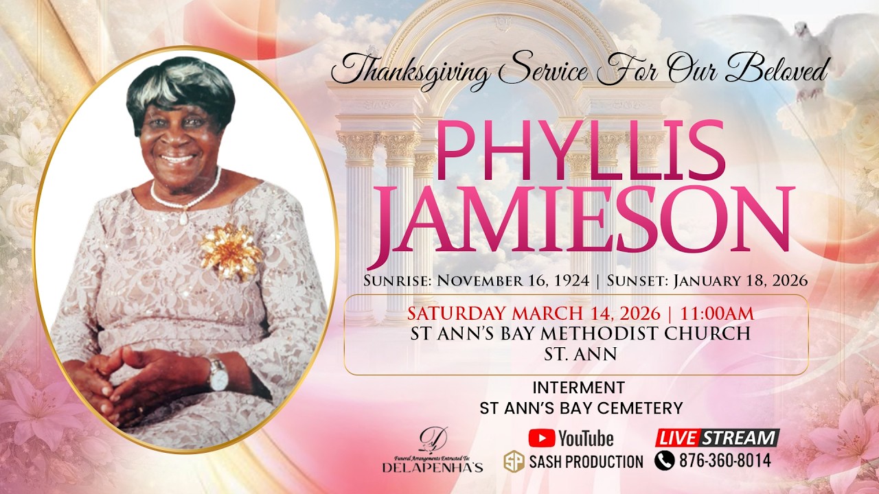 Celebration Of Life || For Our Beloved || Phyllis Jamieson