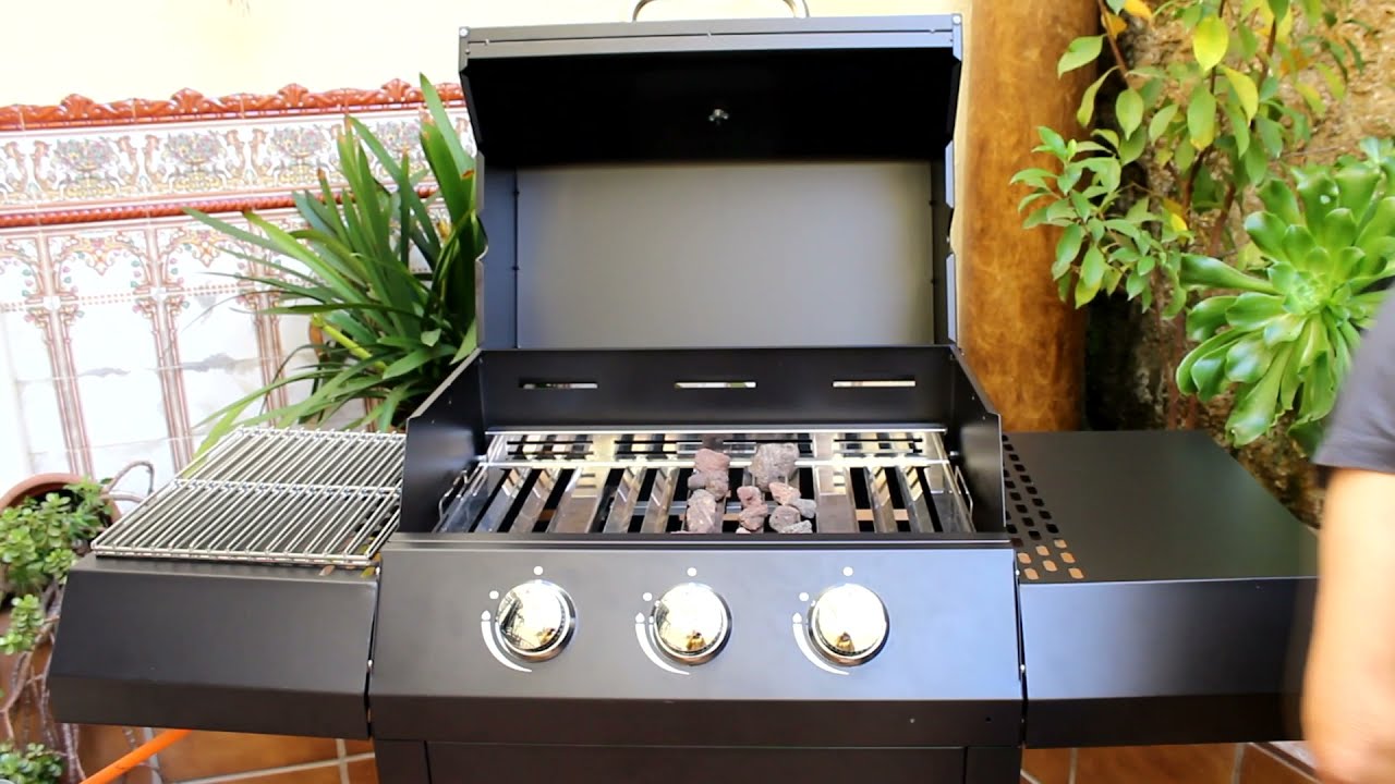 BBQ GAS CAZORLA PIEDRA DE LAVA