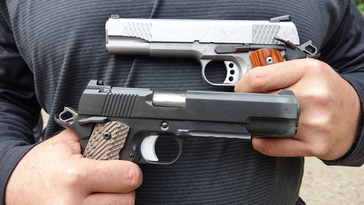 Dan Wesson 1911 vs Smith & Wesson 1911