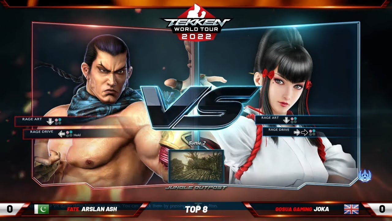 ДжоКа (Фенг) против Арслана Эша (Кадзуми) — 2022 TWT Masters — VSFighting X: Winners Semi-Finals