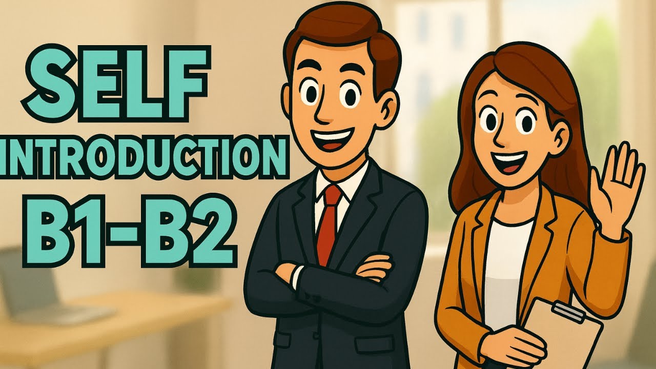 Introduce Yourself Like a Pro &mdash; Speak Confident English | B1&ndash;B2 English Podcast |Cozy English Corner