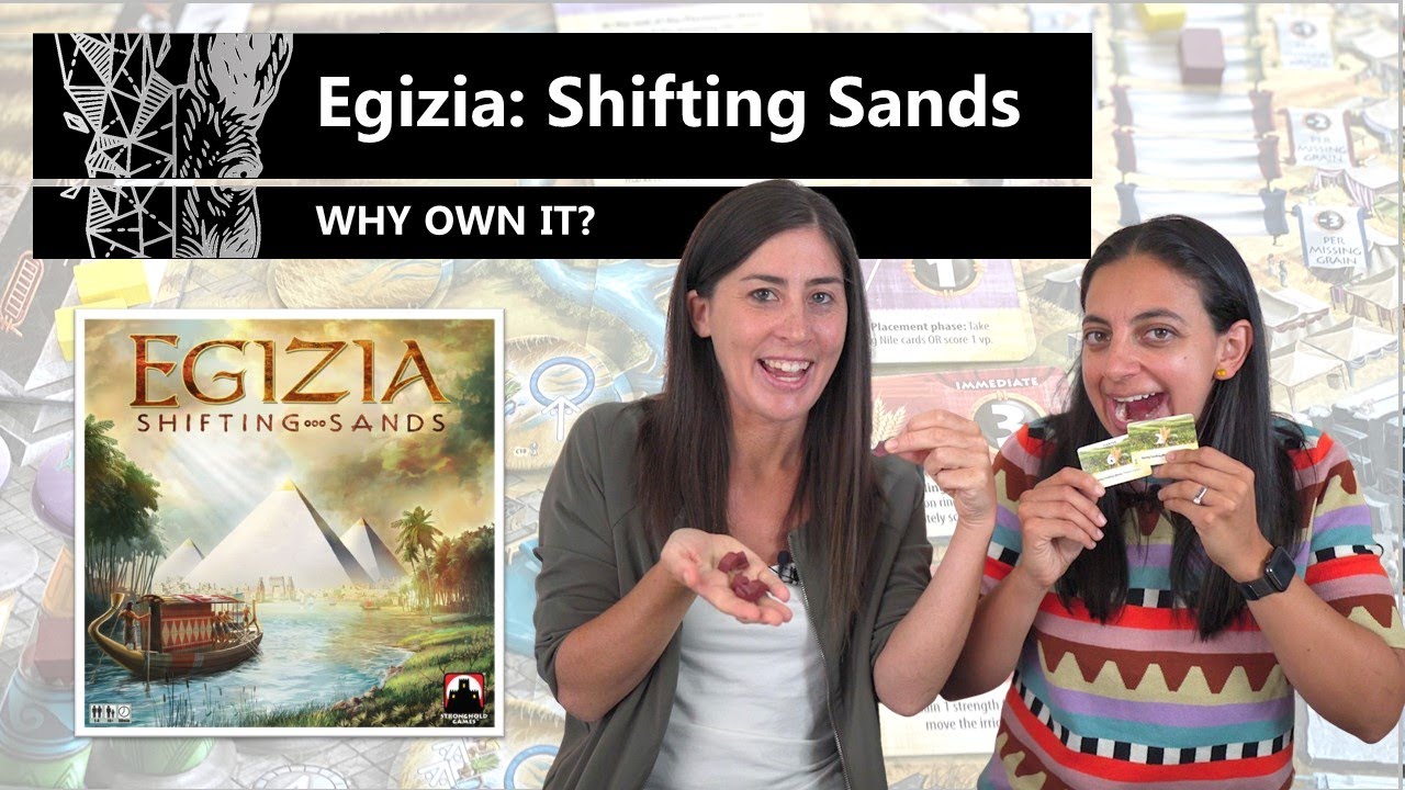 Egizia: Shifting Sands - Why Own It? Mechanics & Theme Board Game Review