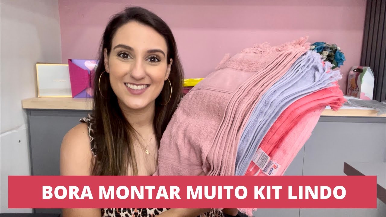 COMPRA DE ITENS PARA MONTAR PRESENTES 🎁 | TOALHA, CAIXA KRAFT E FITA DE CETIM