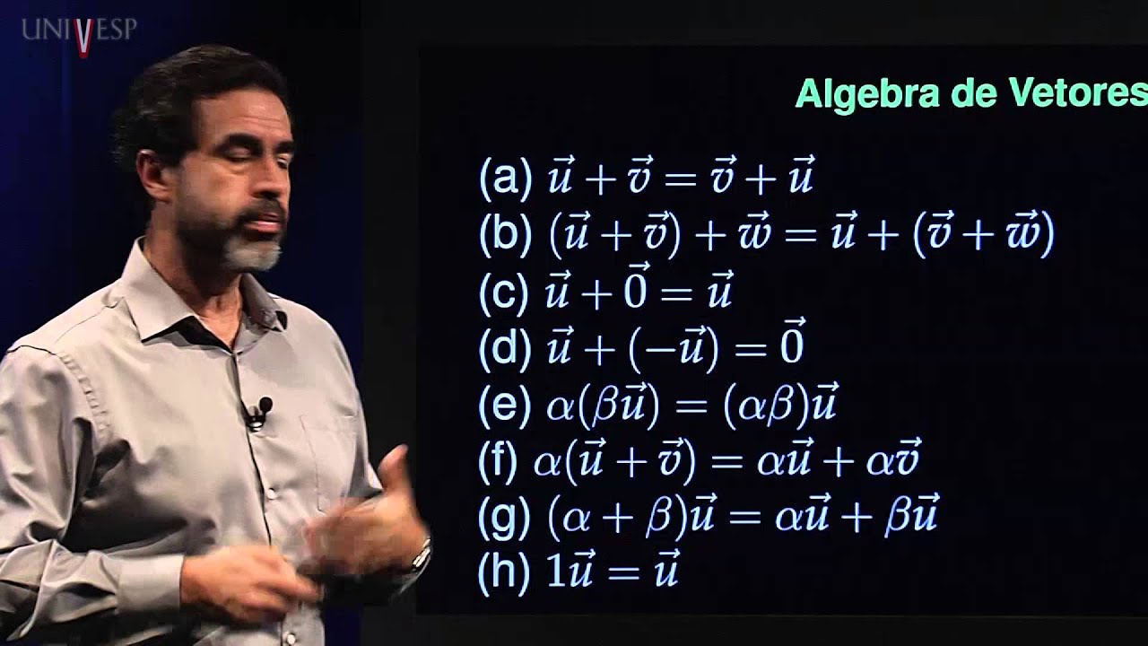 Geometria Analítica e Álgebra Linear - Aula 09 - Espaços Vetoriais