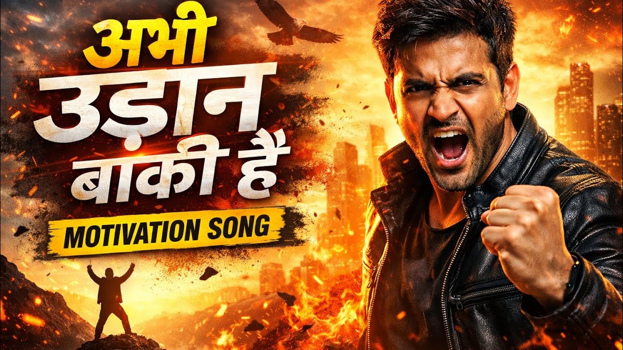 अभी उड़ान बाकी है | Powerful Hindi Motivation Song | Never Give Up 🔥