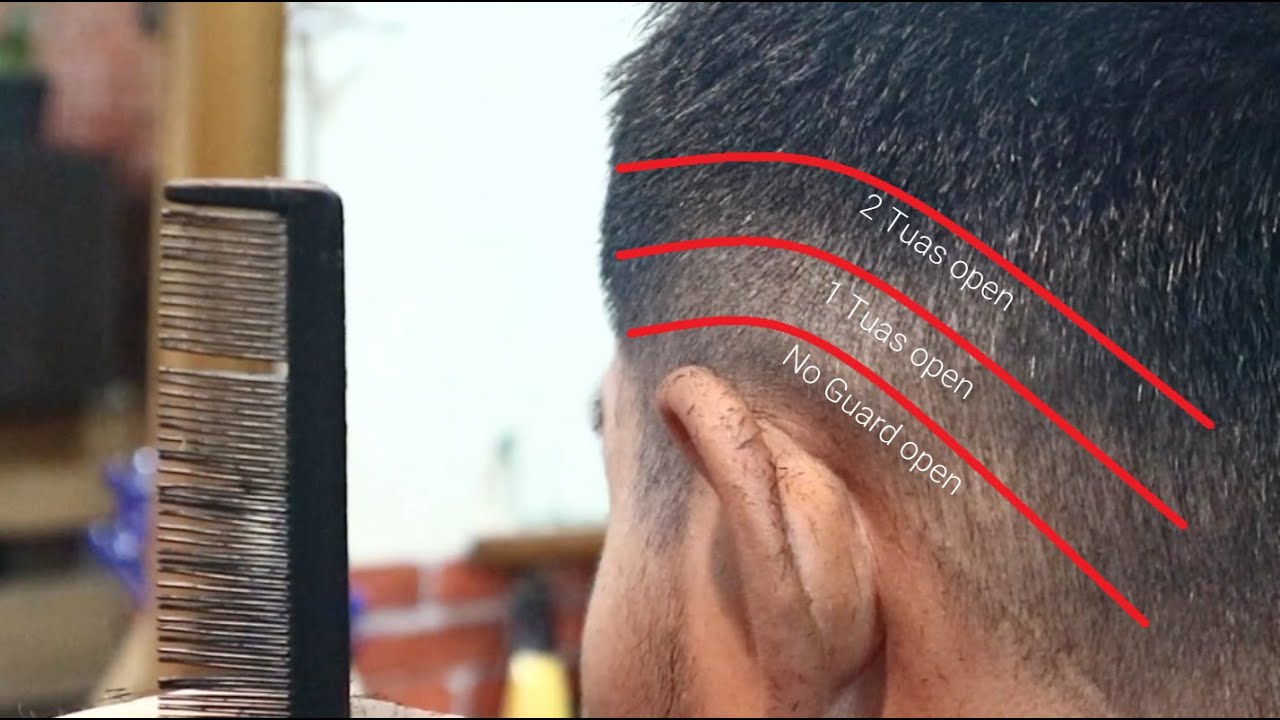 Tehnik potong rapi dan cepat cukup guard 2,1