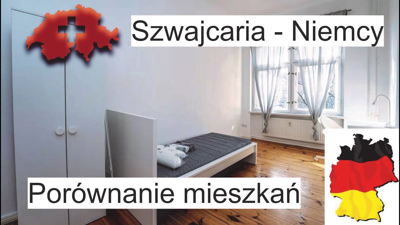 Mieszkanie Niemcy - Szwajcaria. Porównanie