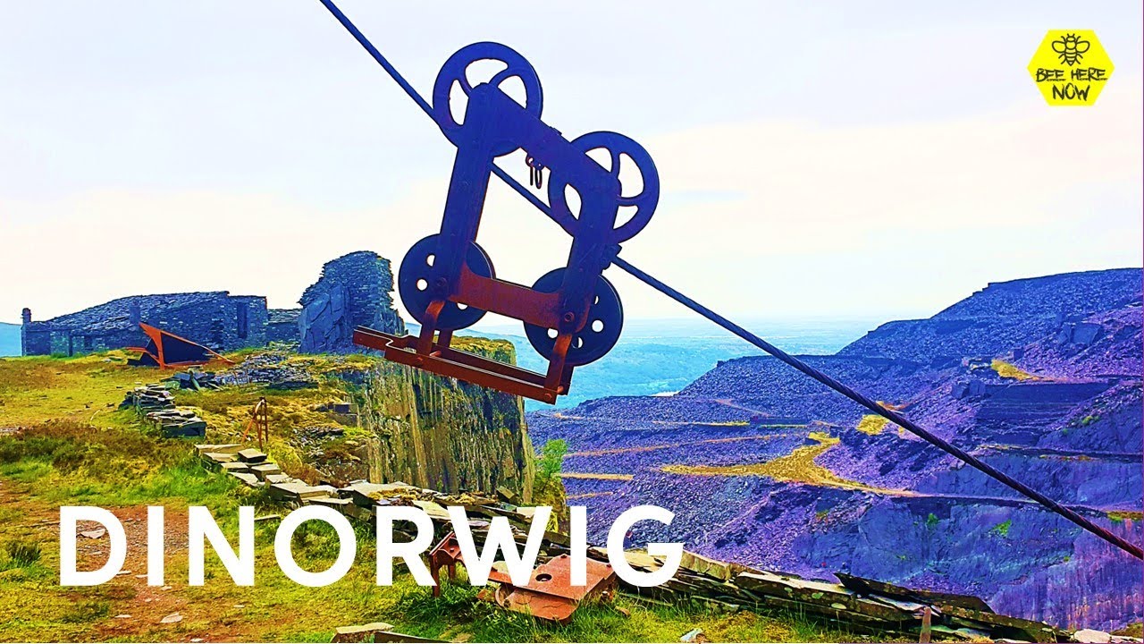 The Huge Disused Slate Quarry of Dinorwig