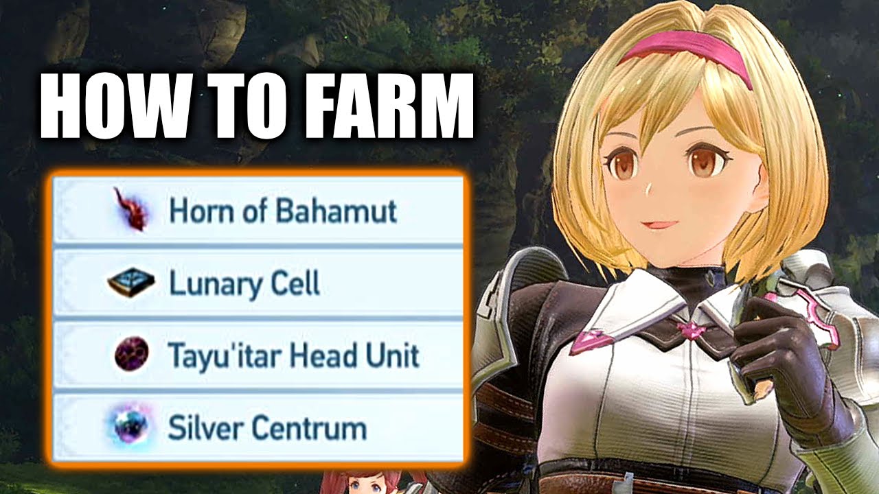 Granblue Fantasy Relink Guide: Endgame Farm - S.Centrum, Tayu’itar H., Lunary C., Bahamut Horn