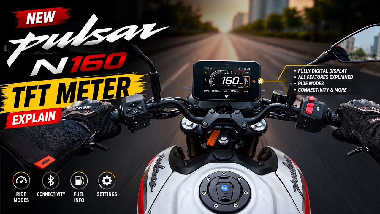 Bajaj Pulsar N160ss Ride Review || Pulsar N160s Ride Review || First On YouTube TFT Explain